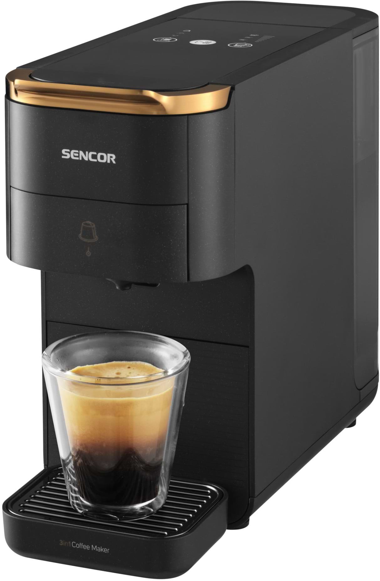 Кавоварка капсульна Sencor SCC1000BK